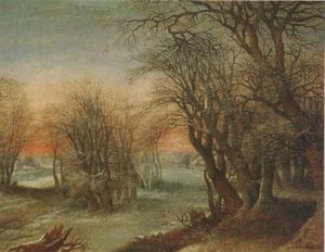 Denys Van Alsloot Winter Landscape (mk05) France oil painting art